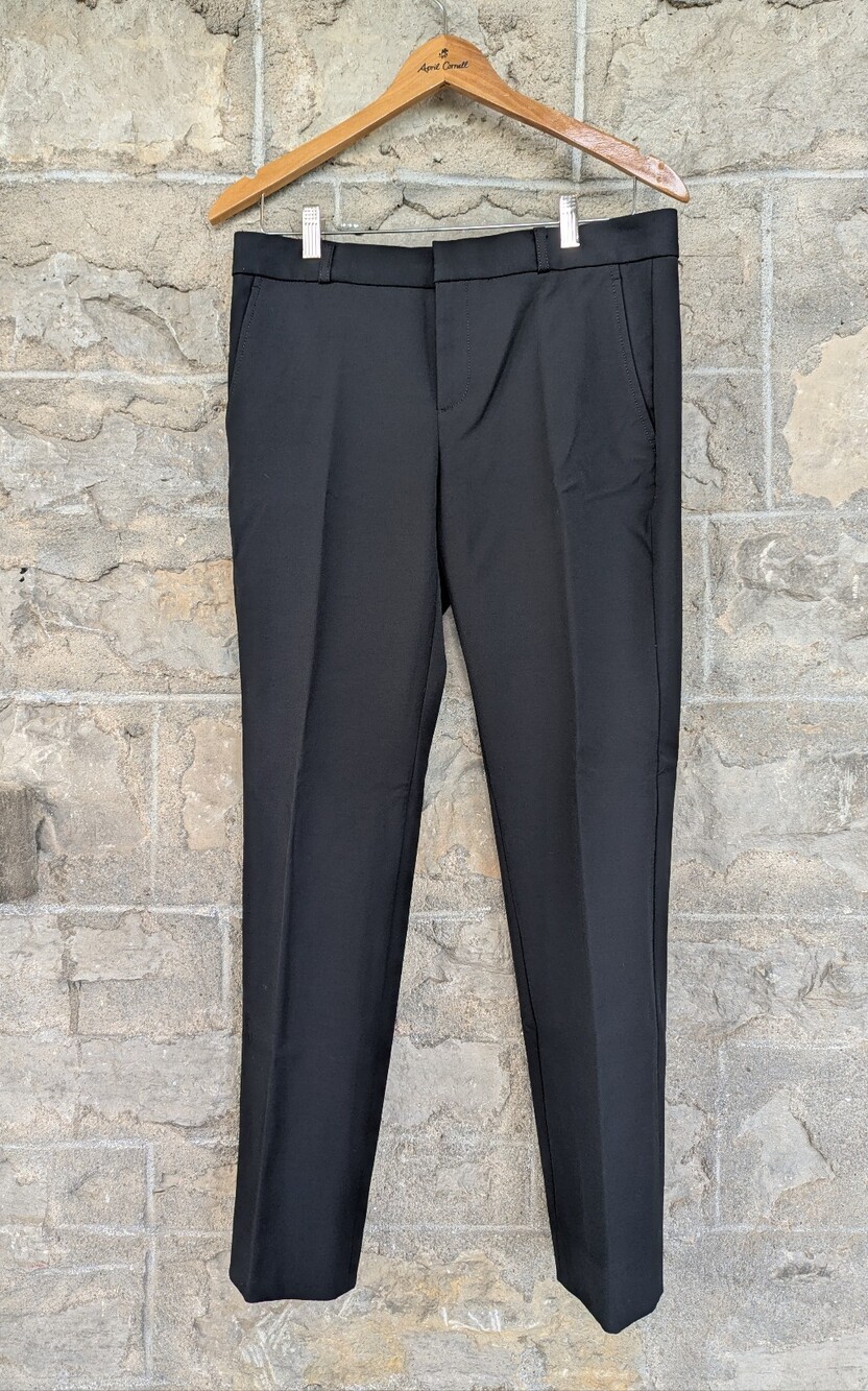 Women's Banana Republic Black Dress Pants Slim/Straight Fit Size 6